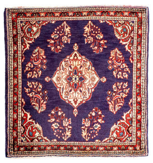 Dywan perski - Klasyczny - 91 x 68 cm - fioletowy