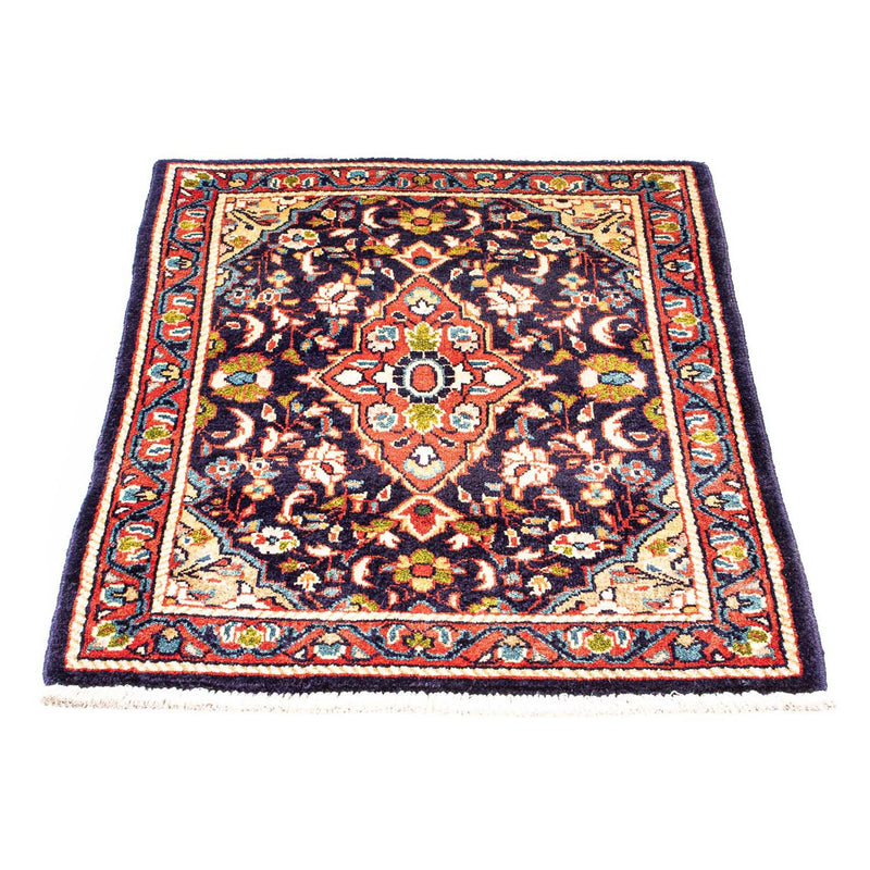 Dywan perski - Klasyczny - 98 x 75 cm - ciemnoniebieski