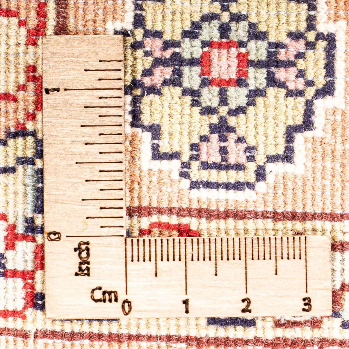 Jedwabny dywan - Kashmir Silk - 98 x 60 cm - beżowy