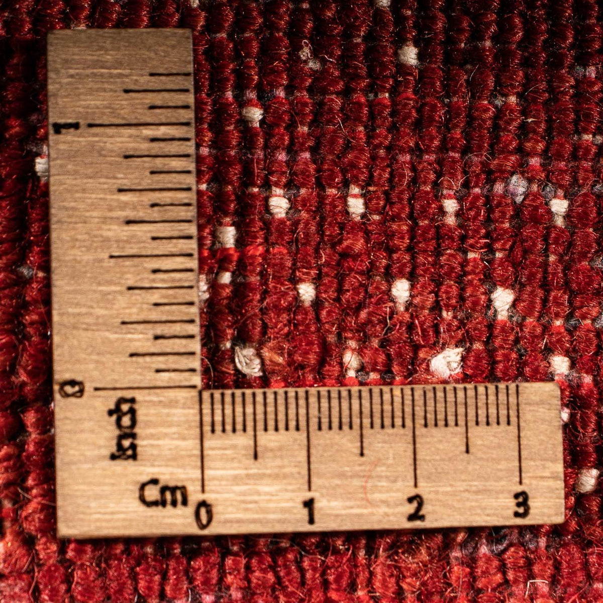 Dywan Gabbeh - Loribaft Perski - 120 x 81 cm - ciemna czerwień