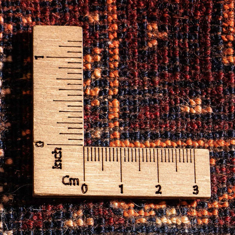 Dywan afgański - 140 x 94 cm - ciemnoniebieski