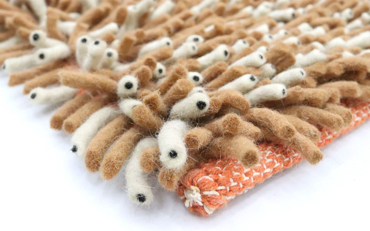 Biegacz Dywan o wysokim runie - 188 x 101 cm - wielokolorowy