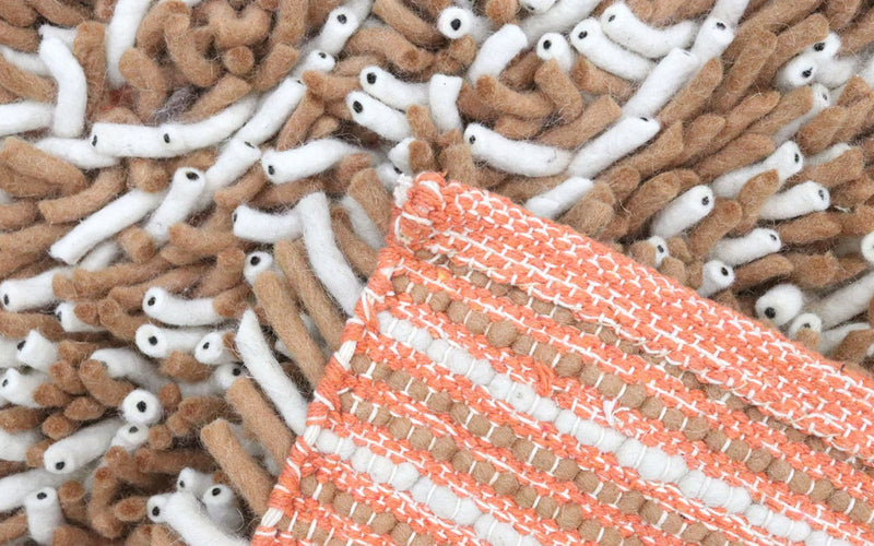 Biegacz Dywan o wysokim runie - 188 x 101 cm - wielokolorowy