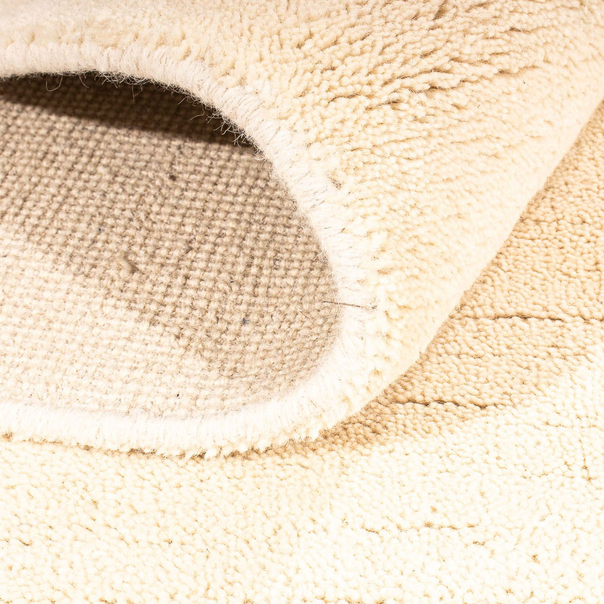 Dywan Gabbeh - Indus kwadratowy  - 170 x 170 cm - jasny beż