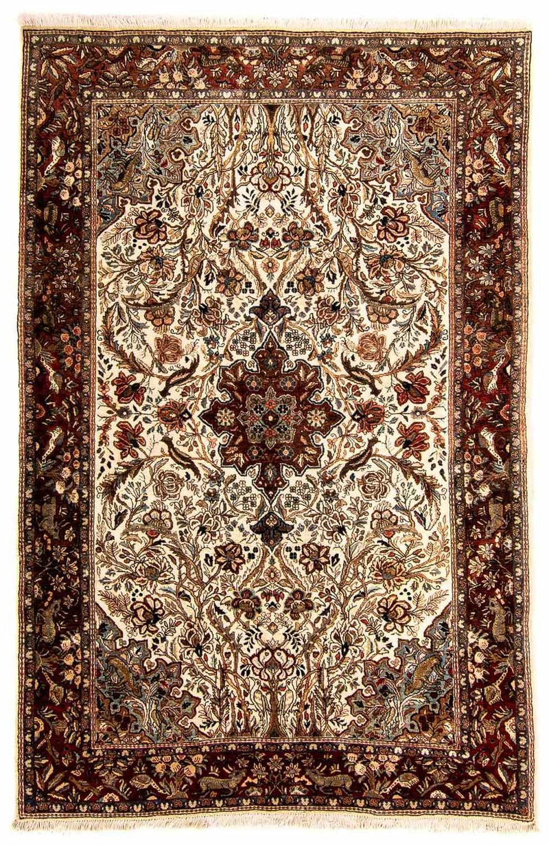 Orientalny dywan - Indus - 205 x 130 cm - beżowy