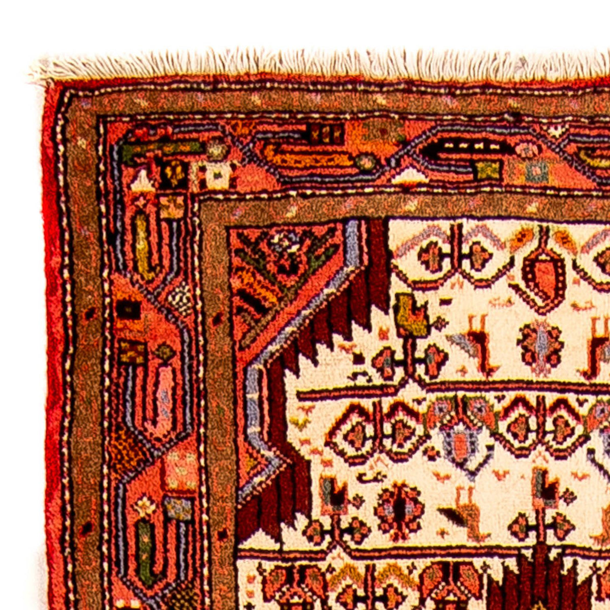 Biegacz Perski dywan - Nomadyczny - 240 x 70 cm - beżowy