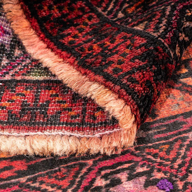 Perski dywan - Nomadyczny - 90 x 72 cm - ciemna czerwień