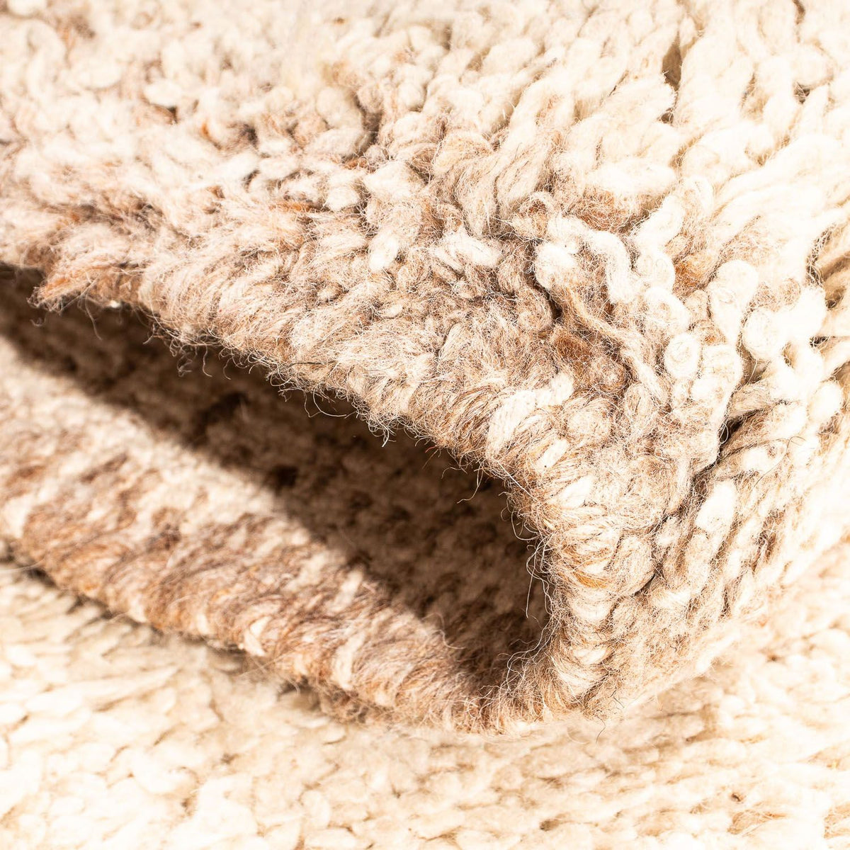 Dywan berberyjski - 140 x 70 cm - beżowy