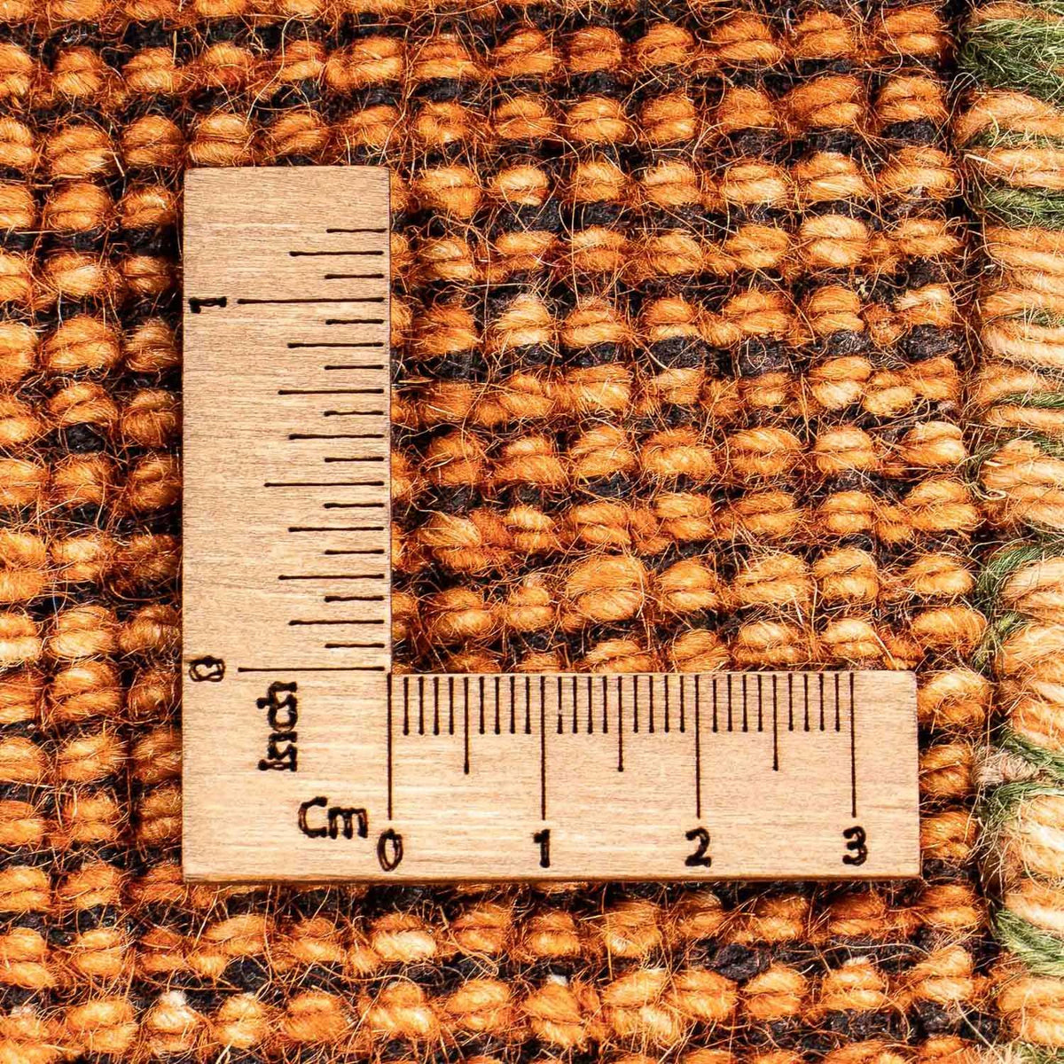 Dywan Gabbeh - Indus - 110 x 65 cm - złoto