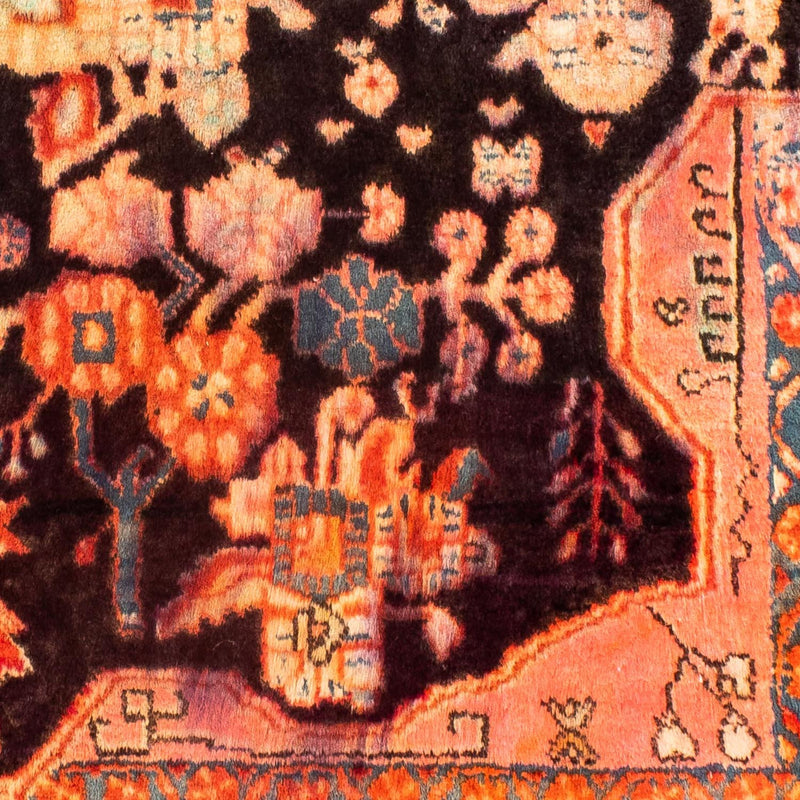 Perski dywan - Nomadyczny kwadratowy  - 100 x 85 cm - jasna czerwień