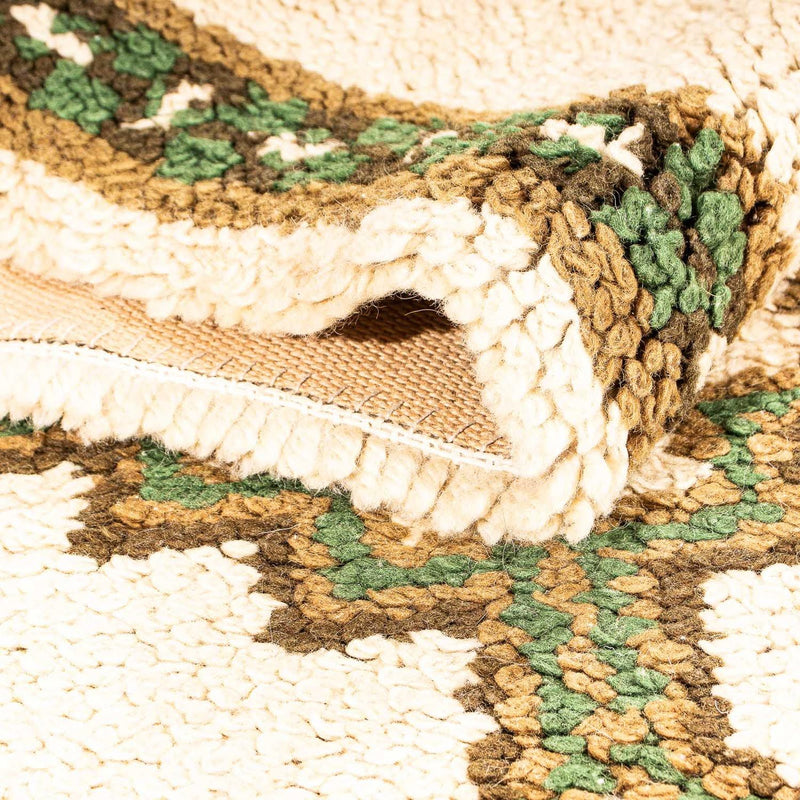 Dywan berberyjski - 140 x 75 cm - beżowy