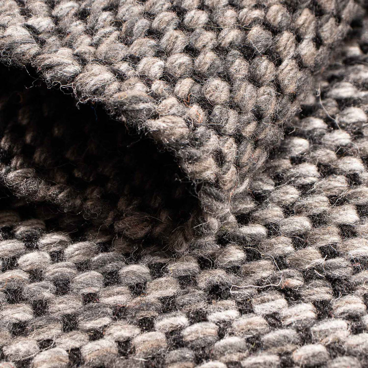 Dywan Kelim - modny kwadratowy  - 67 x 64 cm - wielokolorowy