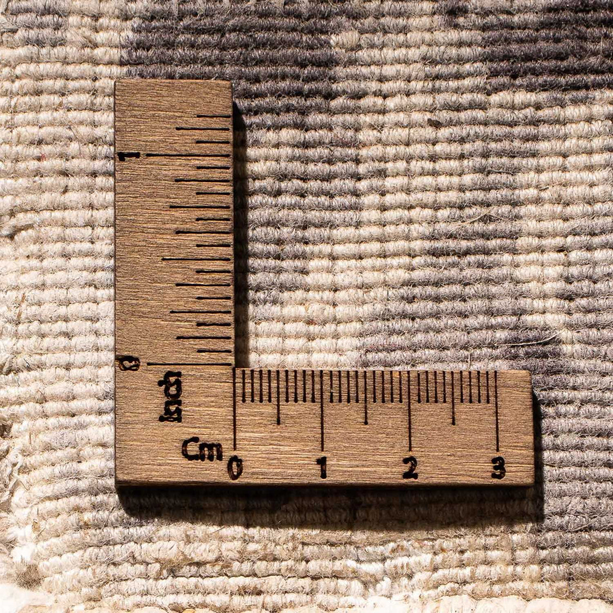 Dywan wiskozowy kwadratowy  - 70 x 70 cm - beżowy