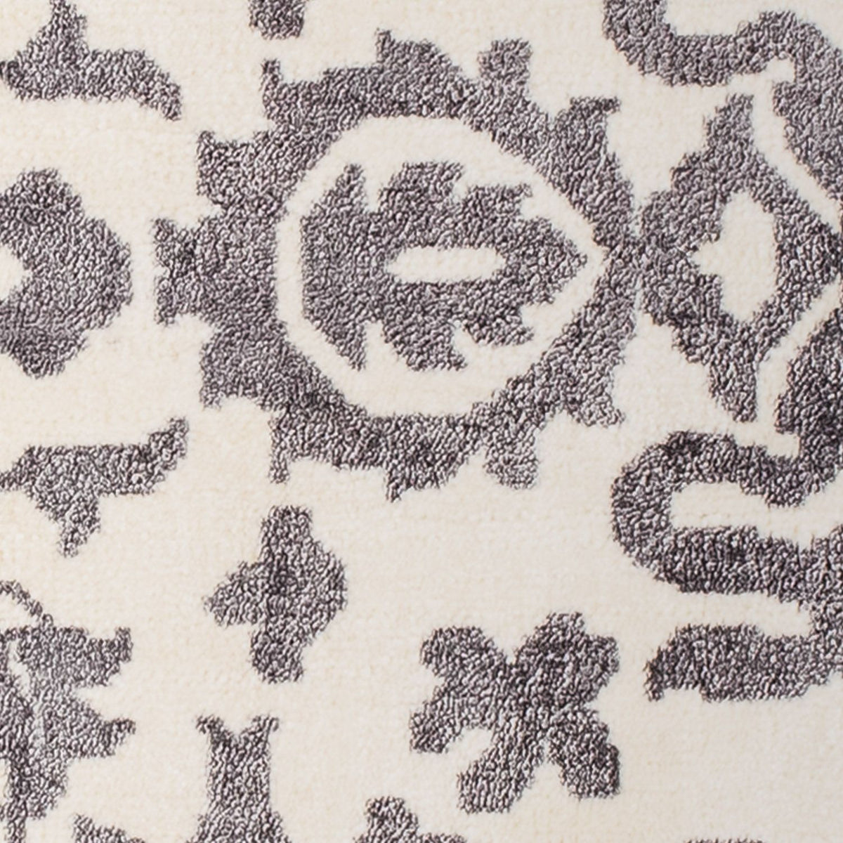 Dywan wiskozowy kwadratowy  - 70 x 70 cm - jasnoszary