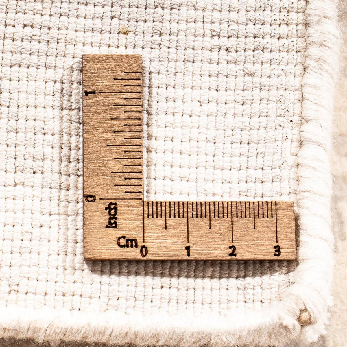 Dywan wiskozowy kwadratowy  - 70 x 70 cm - jasnobrązowy