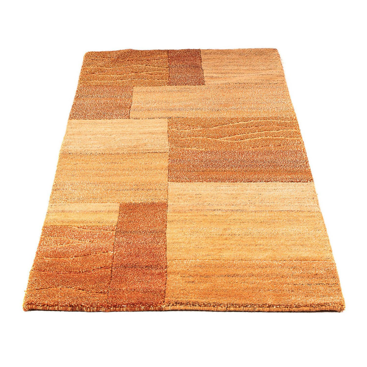 Dywan z Nepalu - 198 x 84 cm - pomarańczowy