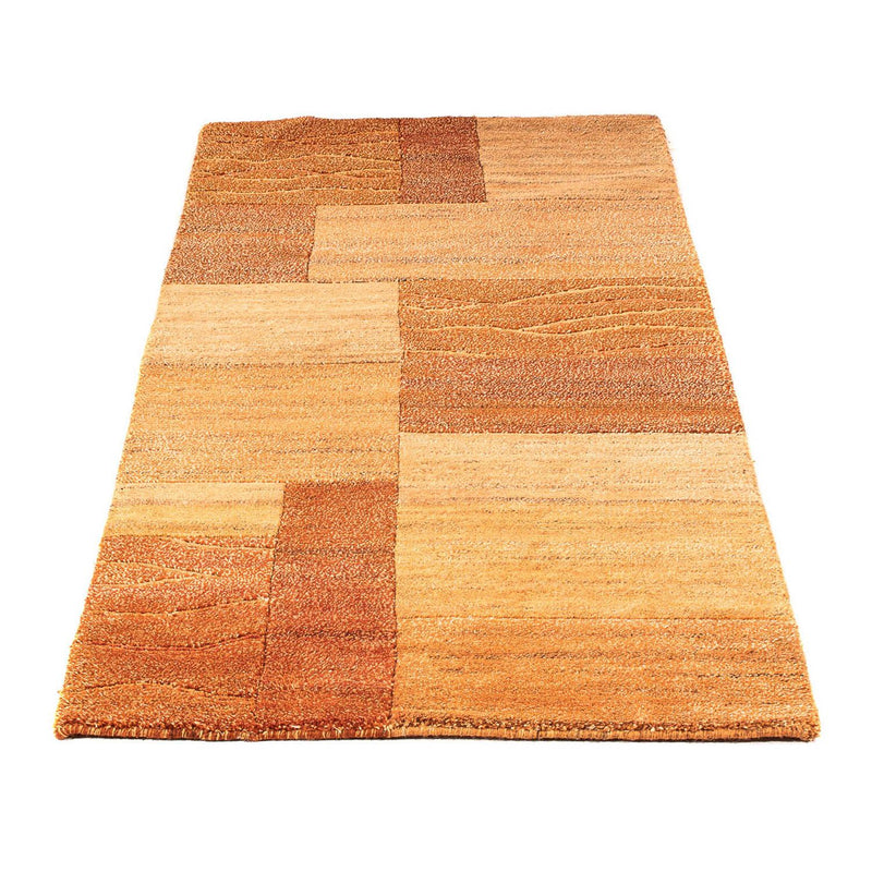 Dywan z Nepalu - 198 x 84 cm - pomarańczowy