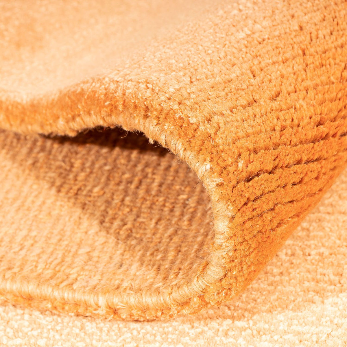 Dywan z Nepalu - 200 x 142 cm - pomarańczowy