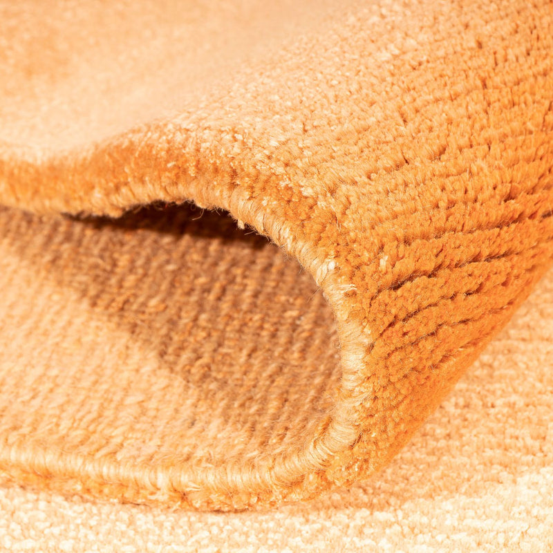 Dywan z Nepalu - 200 x 142 cm - pomarańczowy