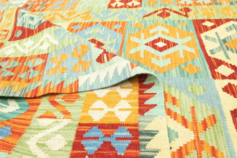 Dywan Kelim - Orientalny - 183 x 125 cm - kolorowe