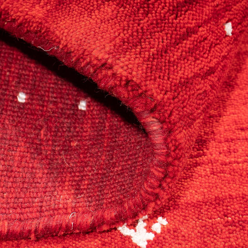 Dywan Gabbeh - Indus - 90 x 60 cm - czerwony