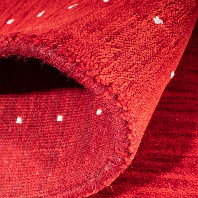 Dywan Gabbeh - Indus - 90 x 60 cm - czerwony