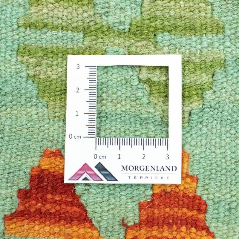 Biegacz Dywan Kelim - Orientalny - 200 x 68 cm - kolorowe