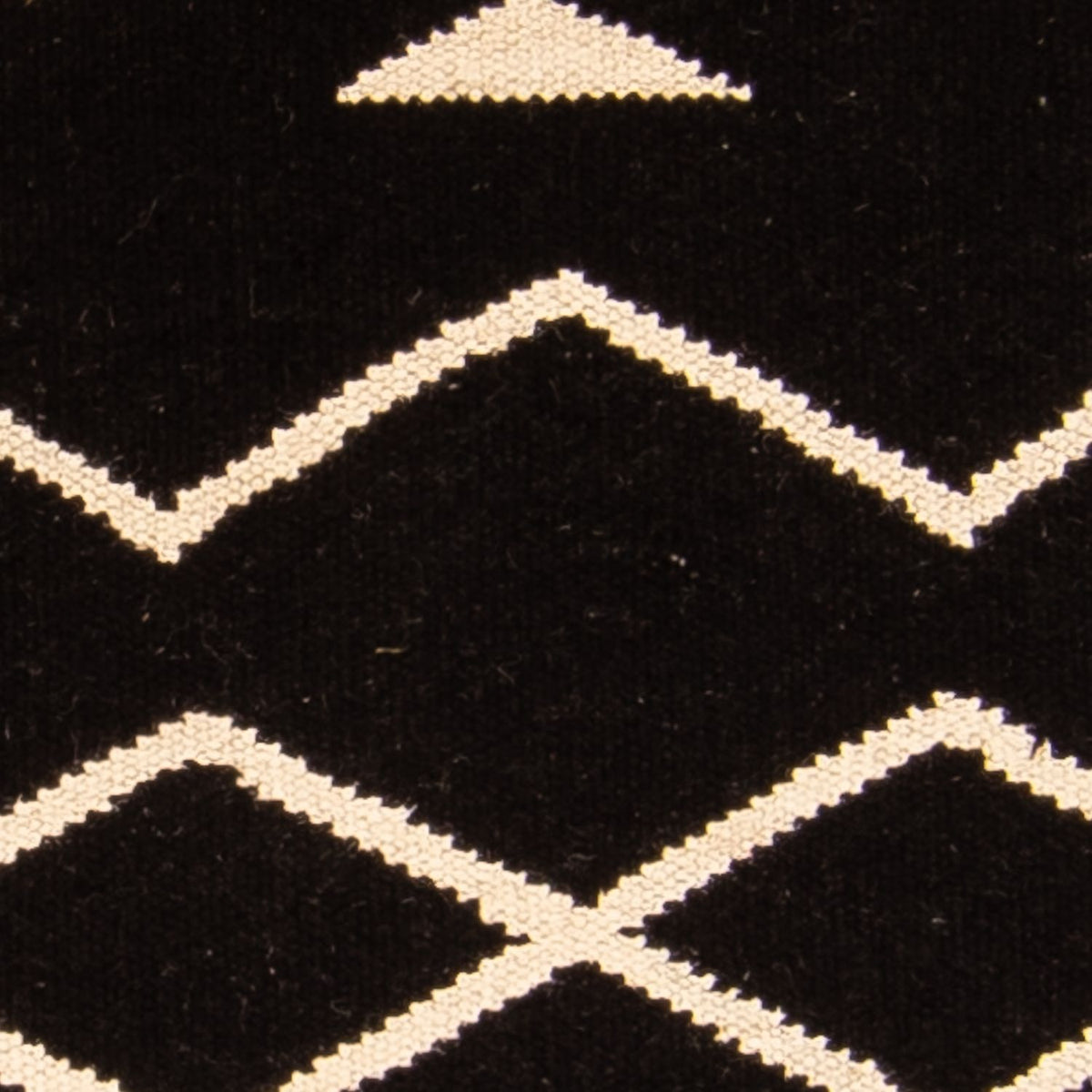 Dywan Kelim - modny - 160 x 80 cm - ciemnoniebieski