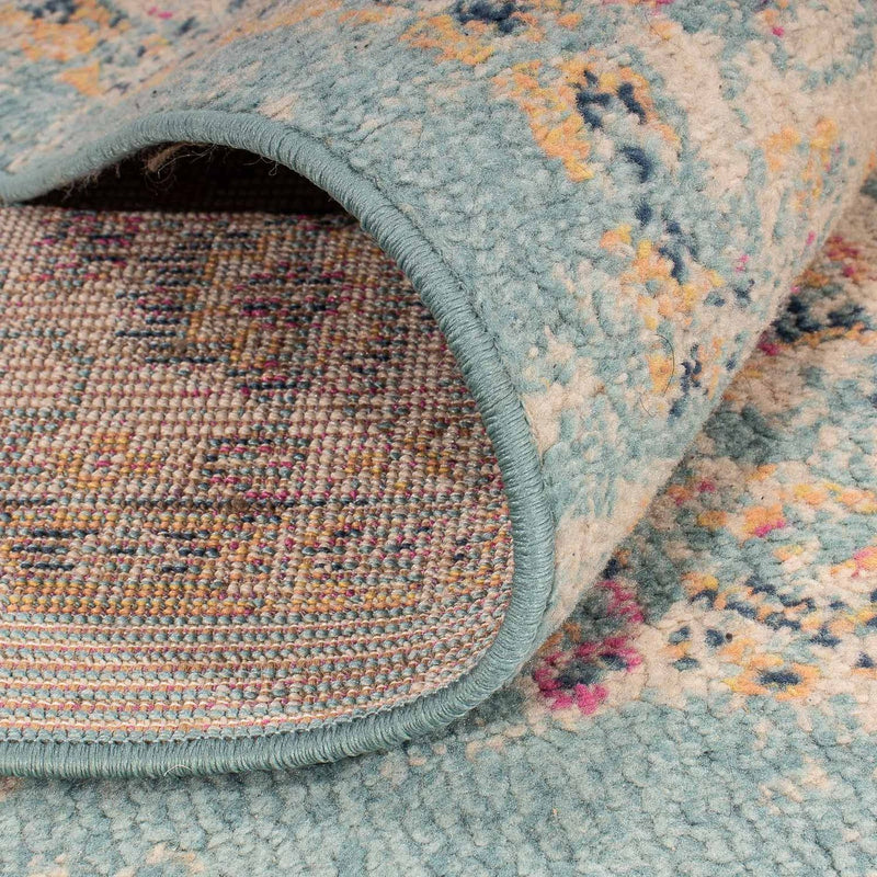 Nowoczesna wykładzina - 288 x 200 cm - jasnoniebieski