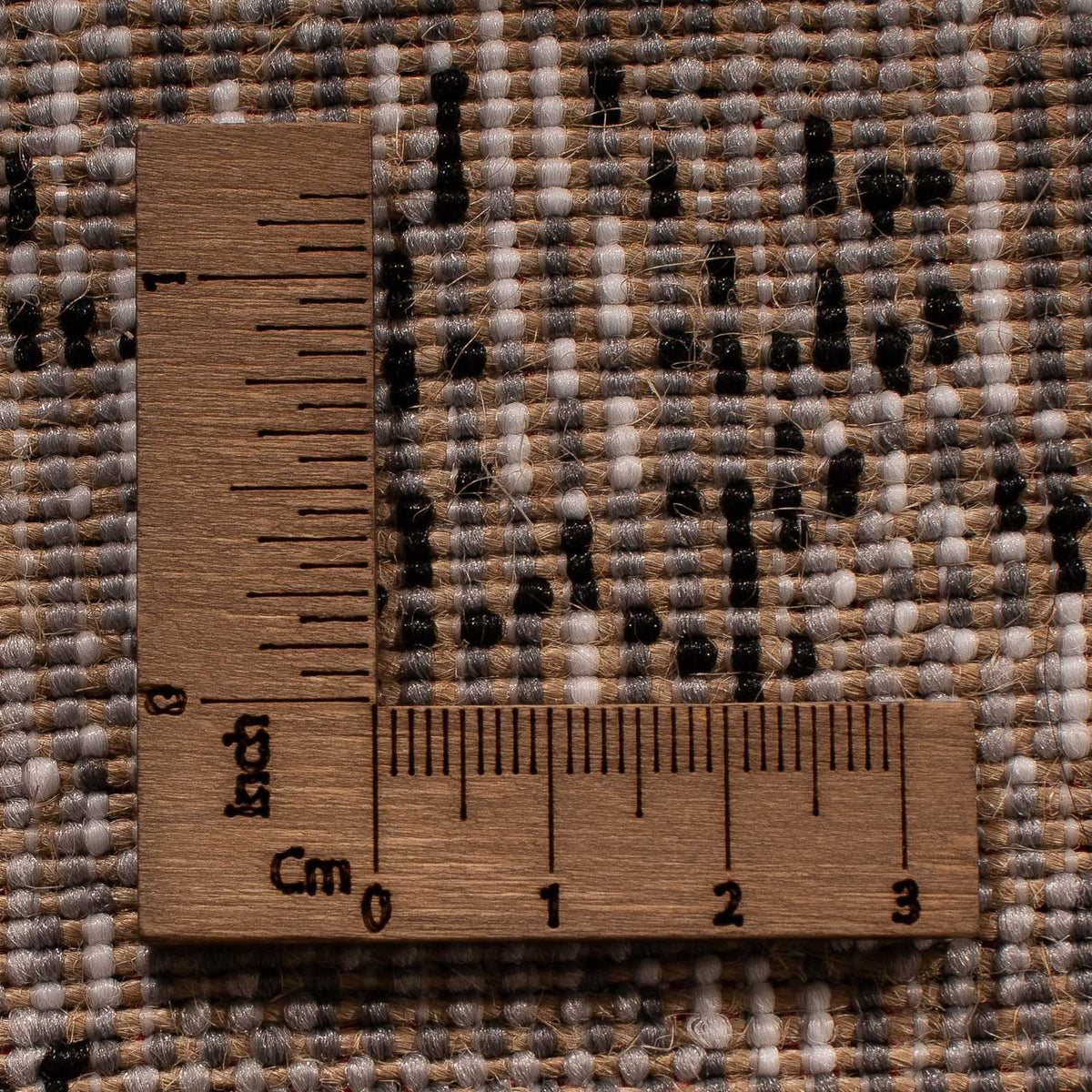 Nowoczesna wykładzina - 170 x 120 cm - ciemnobrązowy