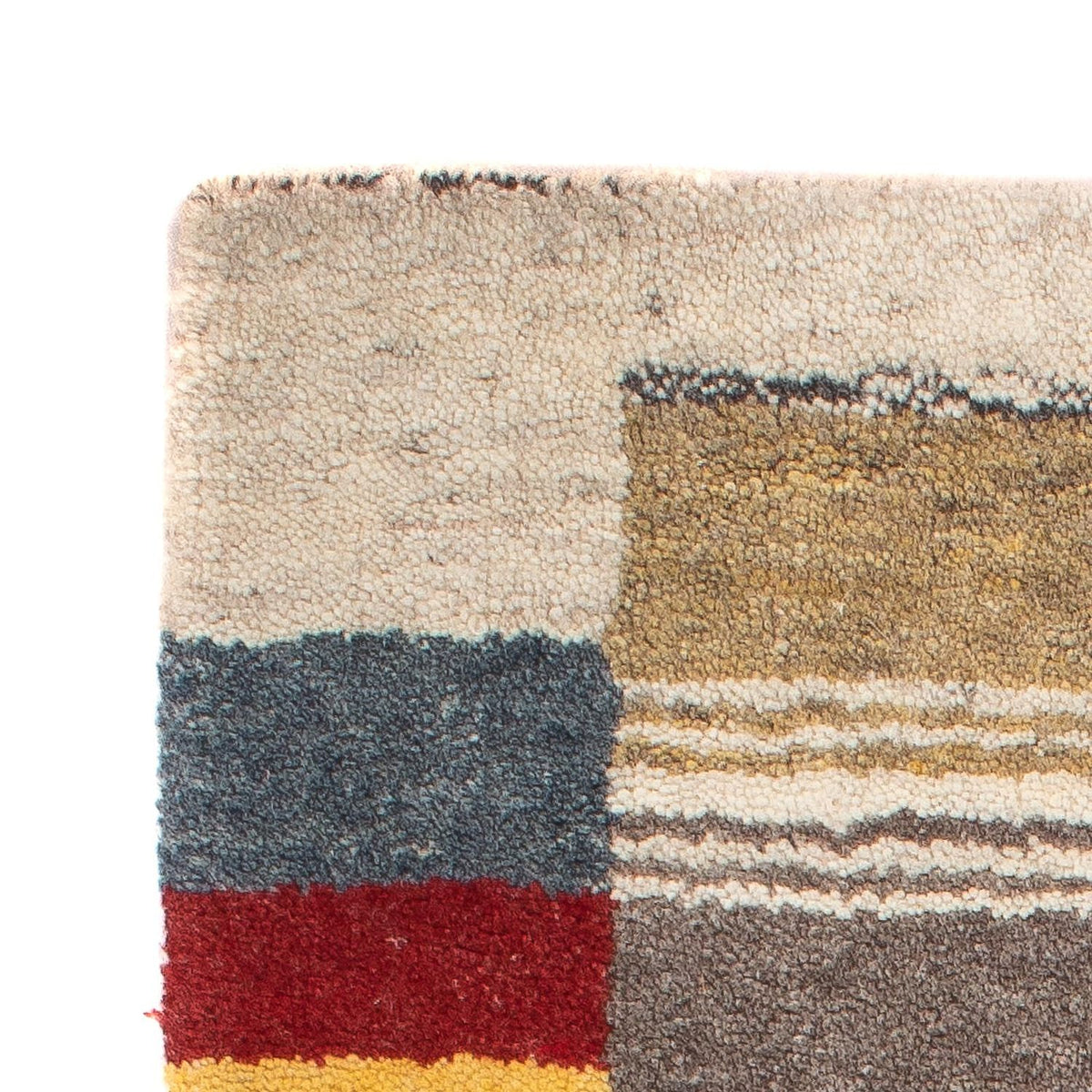 Dywan z Nepalu - 90 x 60 cm - wielokolorowy