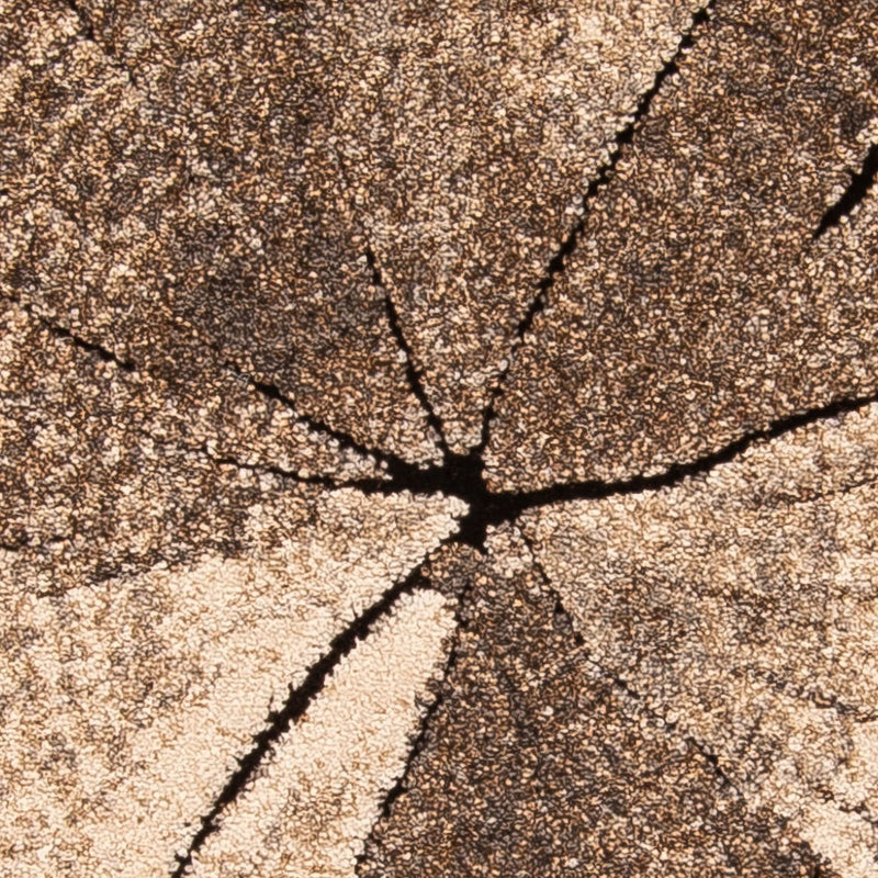 Nowoczesna wykładzina - 150 x 80 cm - jasnobrązowy