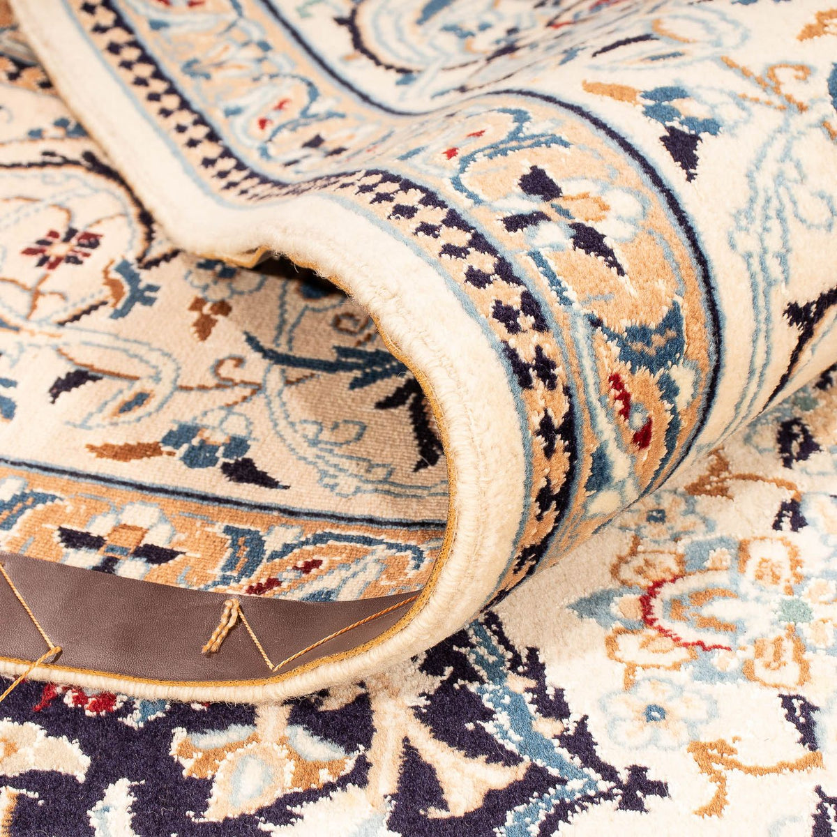 Dywan perski - Nain - Królewski - 309 x 204 cm - beżowy