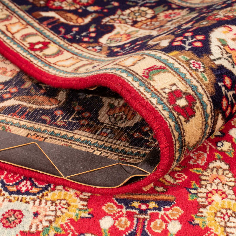 Dywan perski - Tabriz - Królewski - 300 x 200 cm - ciemna czerwień