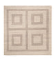 Nowoczesny kilim Dywan 60x60cm - Dywan wełniany