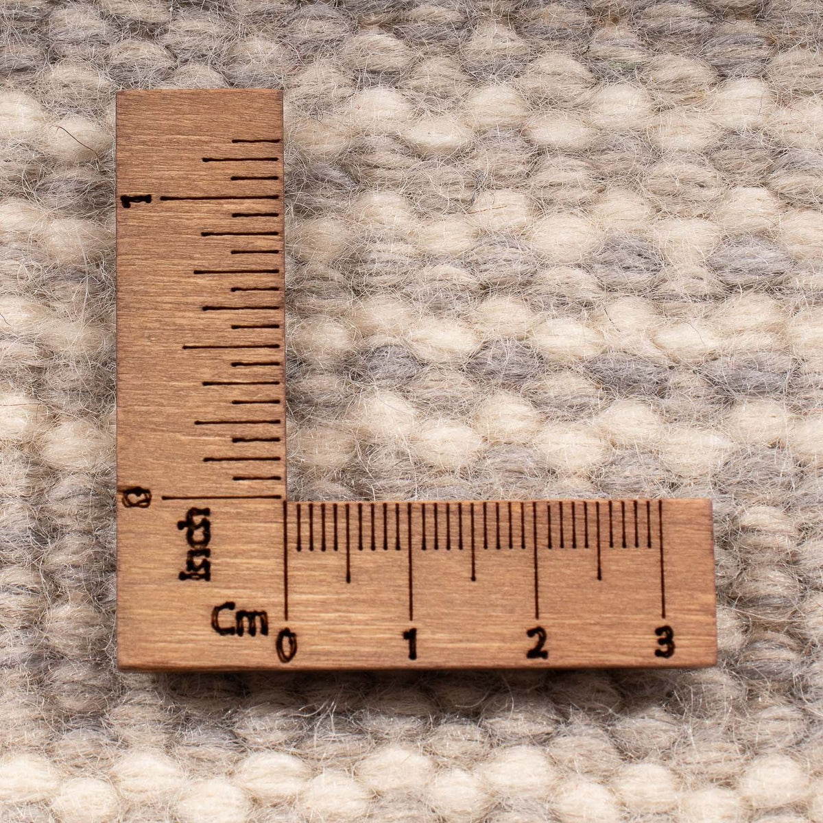 Dywan Kelim - modny kwadratowy  - 60 x 60 cm - beżowy