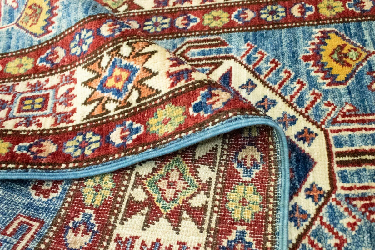 Dywan Ziegler - Kazak - 130 x 75 cm - jasnoniebieski