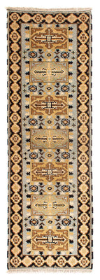 Biegacz Dywan Ziegler - Kazak - 199 x 65 cm - wielokolorowy
