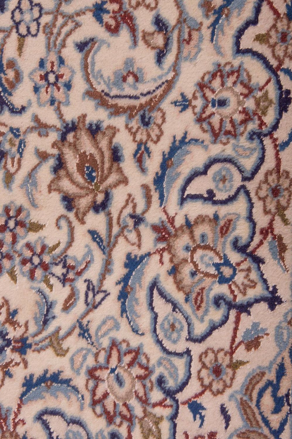 Dywan perski - Nain - Królewski - 213 x 118 cm - beżowy