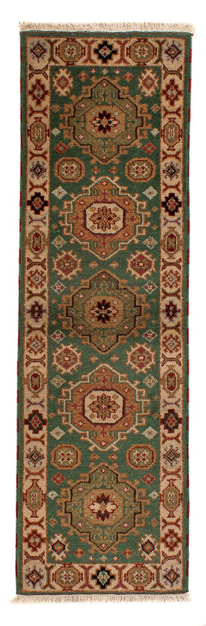 Biegacz Dywan Ziegler - Kazak - 205 x 62 cm - zielona