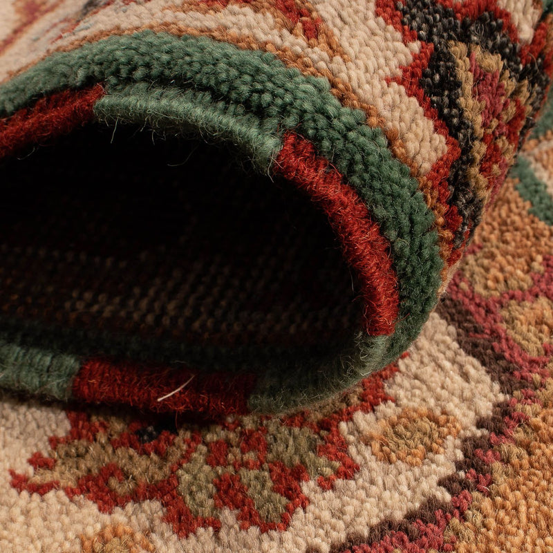 Biegacz Dywan Ziegler - Kazak - 205 x 62 cm - zielona