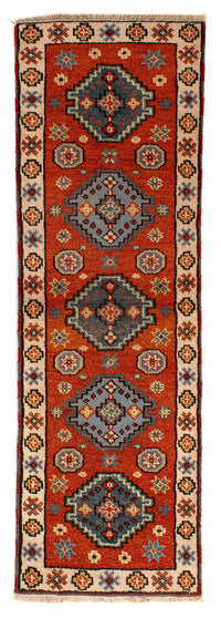 Biegacz Dywan Ziegler - Kazak - 202 x 64 cm - rdza