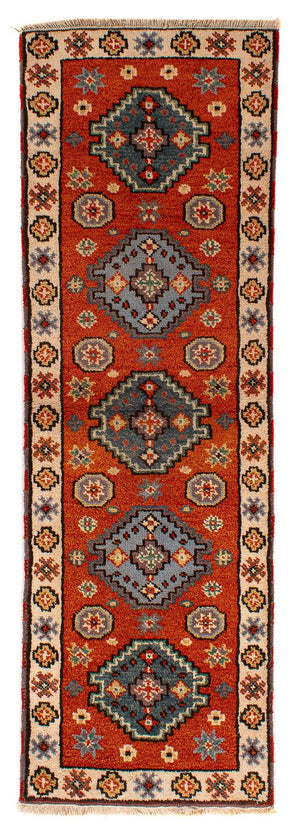 Biegacz Dywan Ziegler - Kazak - 202 x 64 cm - rdza