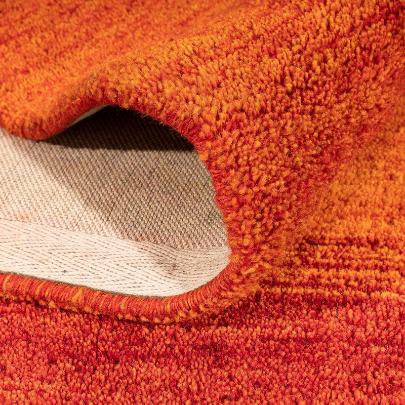 Dywan wełniany - 231 x 165 cm - rdza