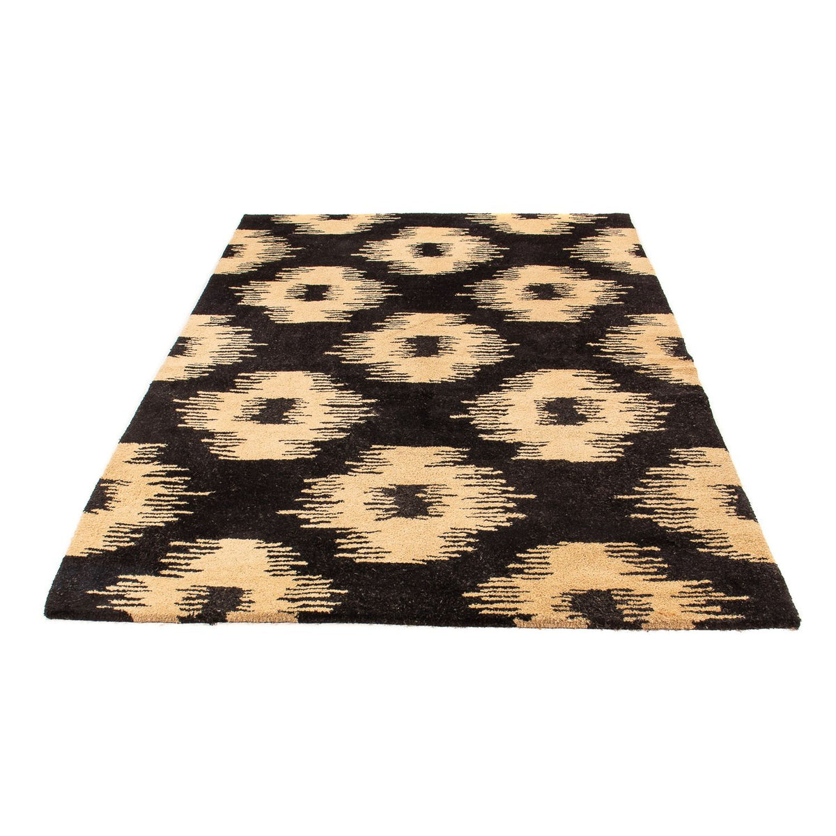 Dywan wełniany - 237 x 150 cm - ciemnoniebieski