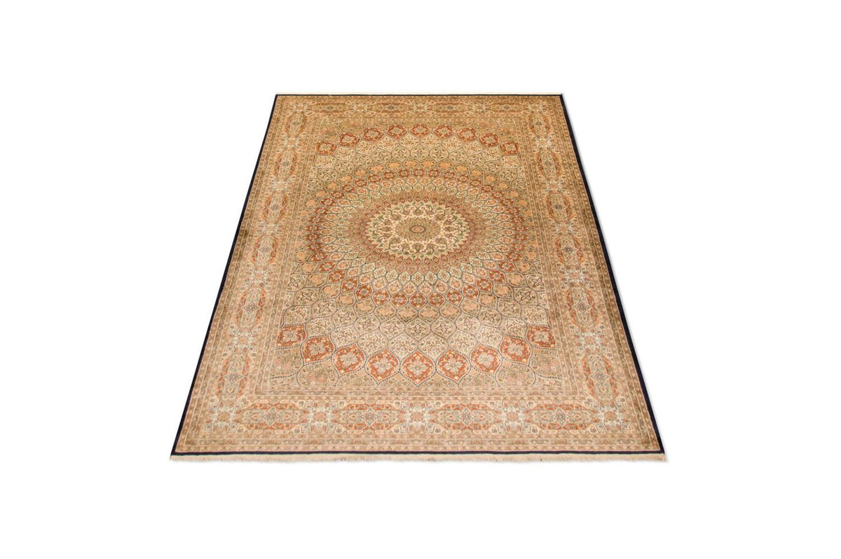 Jedwabny dywan - Kashmir Silk - 287 x 197 cm - wielokolorowy