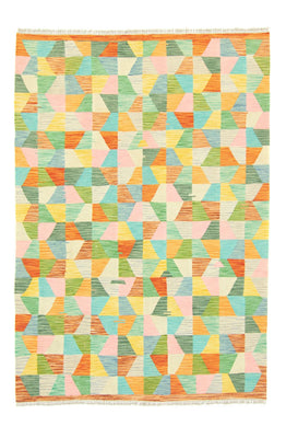 Dywan Kelim - Orientalny - 250 x 177 cm - kolorowe