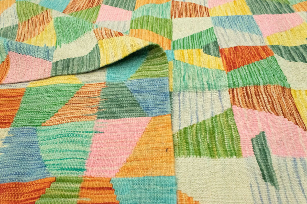 Dywan Kelim - Orientalny - 250 x 177 cm - kolorowe