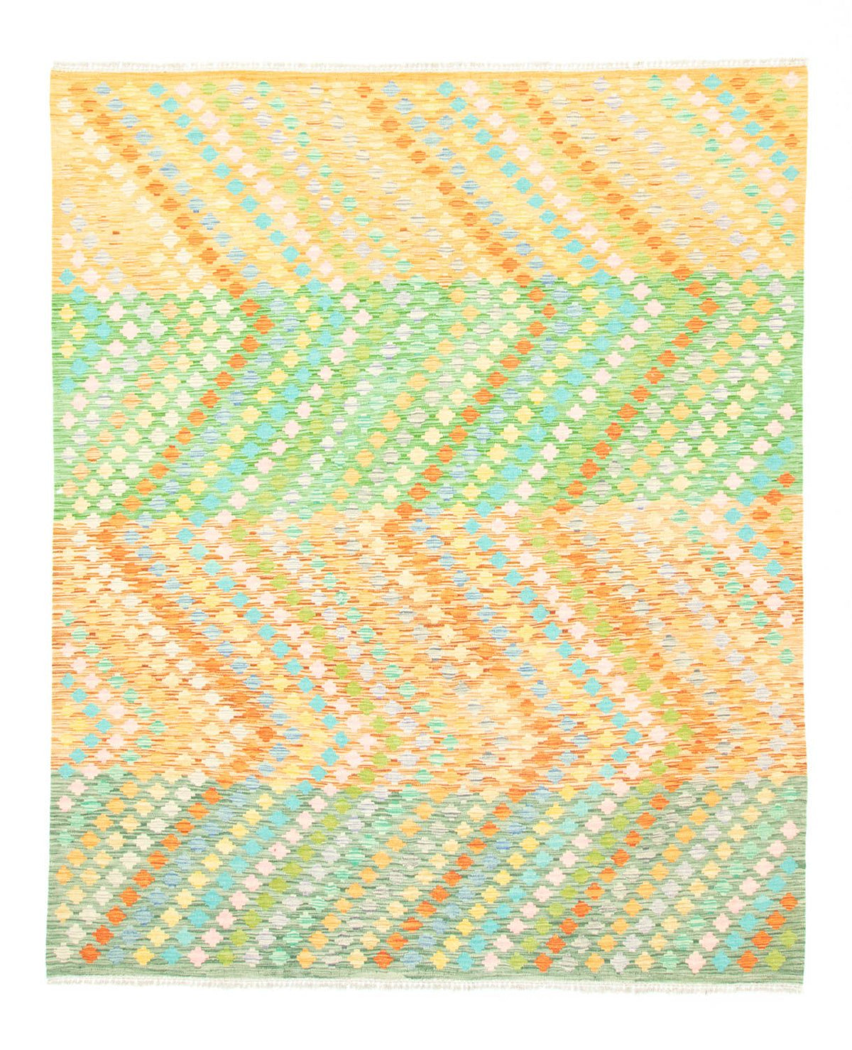 Dywan Kelim - Orientalny - 299 x 250 cm - kolorowe