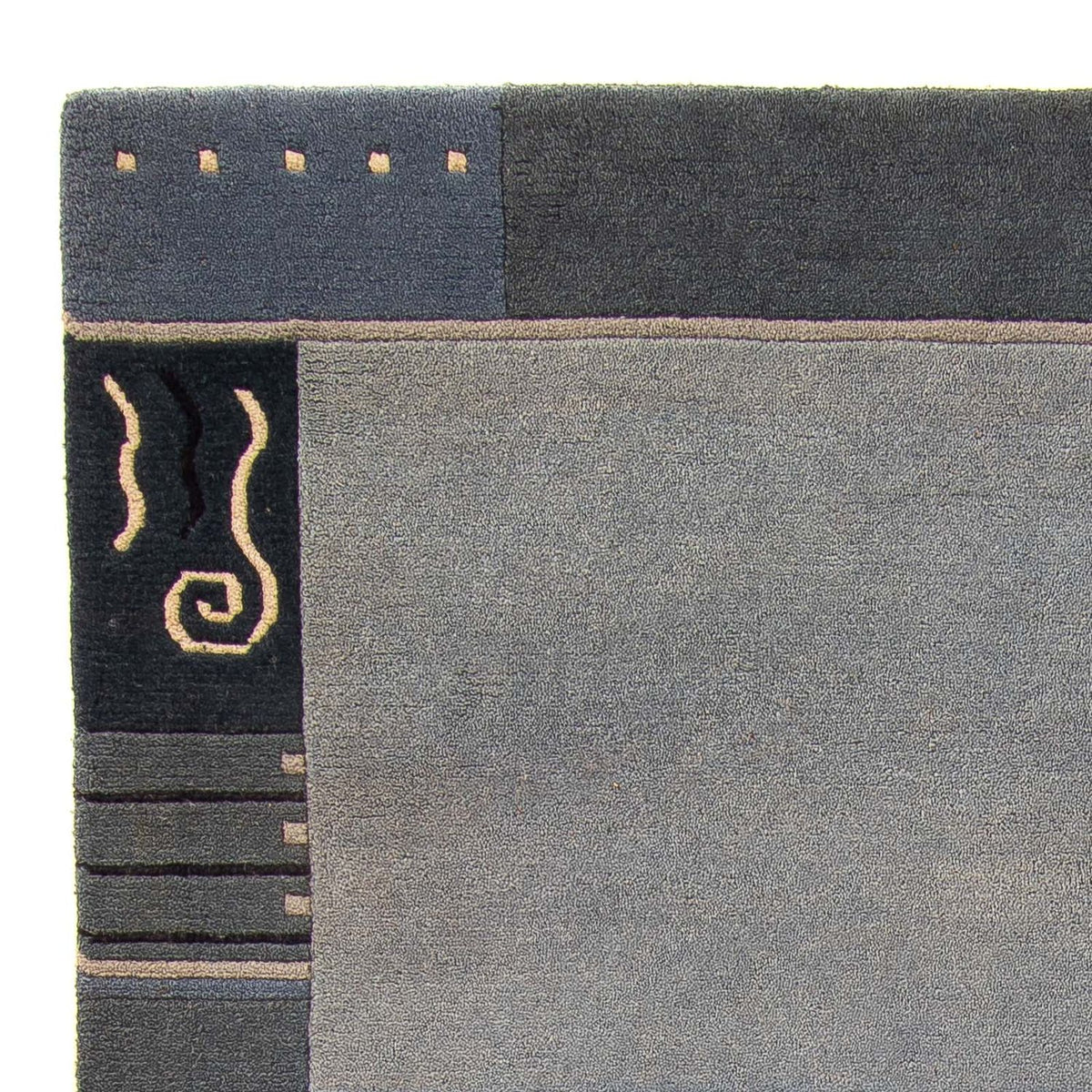 Dywan z Nepalu - 240 x 170 cm - jasnoniebieski